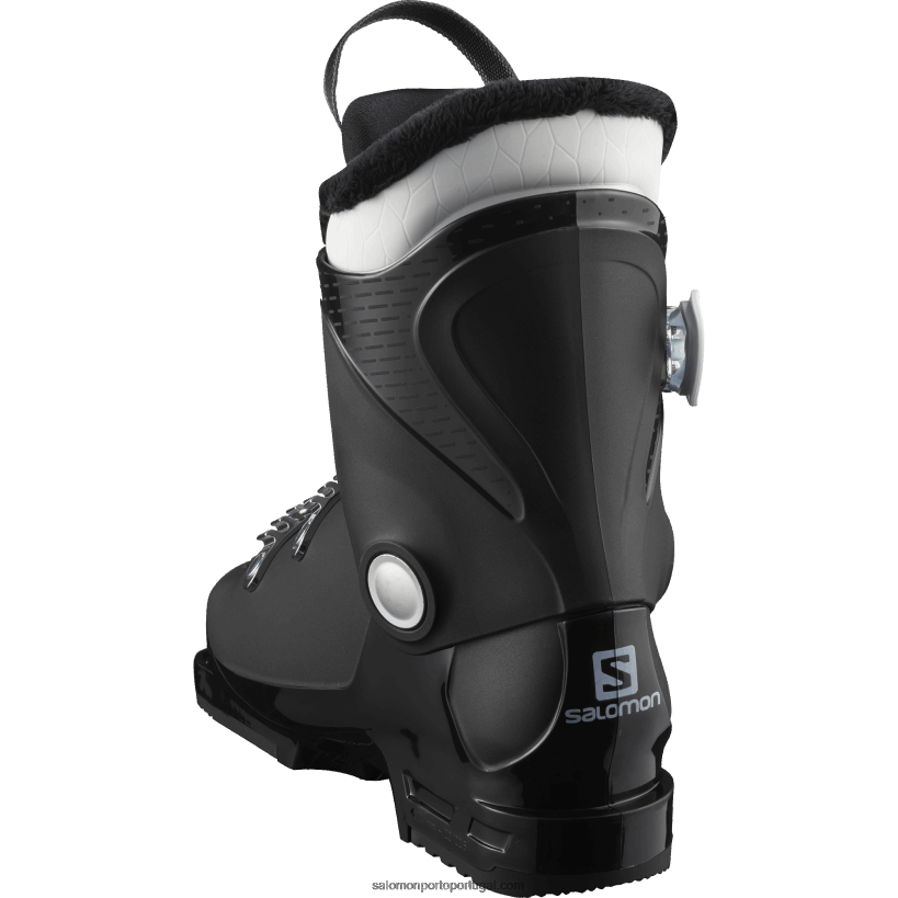 Salomon júnior - botas all-mountain para criança - team t3 04D6V81378 Preto branco