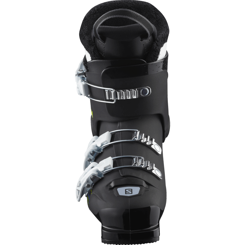 Salomon júnior - botas all-mountain para criança - team t3 04D6V81378 Preto branco