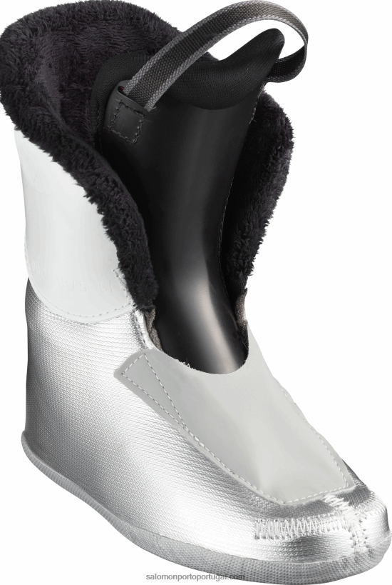 Salomon júnior - botas de pista infantil - t2 rt feminino 04D6V81380 rosa violeta translúcido/branco