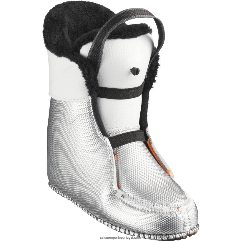 Salomon júnior - botas de pista para criança - t1 feminino 04D6V81426 branco/azul mergulhador