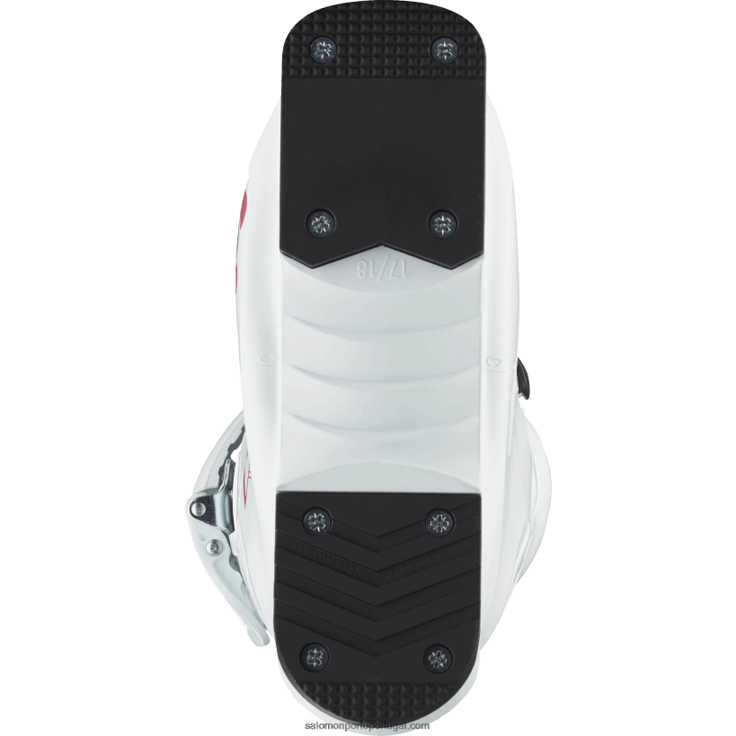 Salomon júnior - botas de pista para criança - t1 feminino 04D6V81426 branco/azul mergulhador