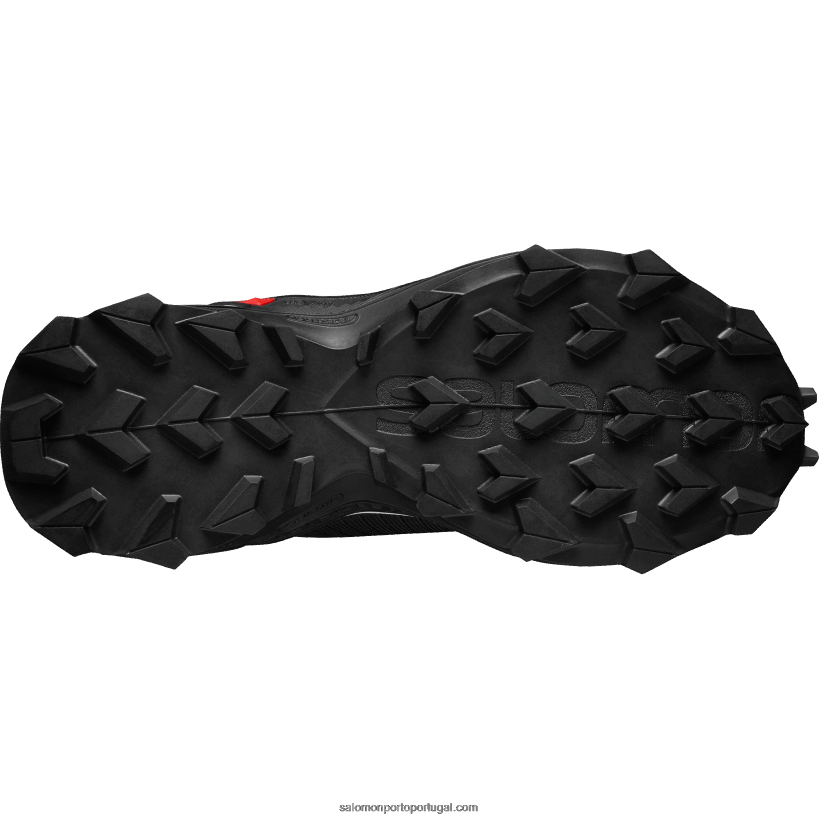 Salomon júnior - sapatos infantis - alphacross blast 04D6V81349 Preto branco