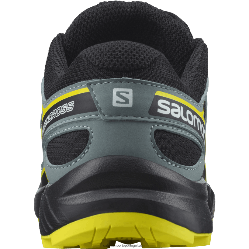 Salomon júnior - sapatos infantis - speedcross 04D6V81351 prímula preta/noite