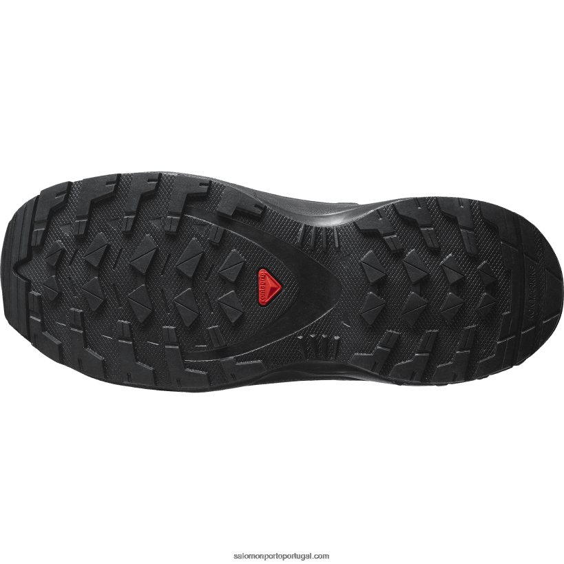 Salomon júnior - sapatos infantis - xa pro v8 clima à prova d'água 04D6V81360 preto/ébano
