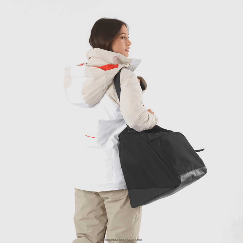 Salomon bolsa de botas de esqui masculina - bolsa de engrenagens original 04D6V8409 preto