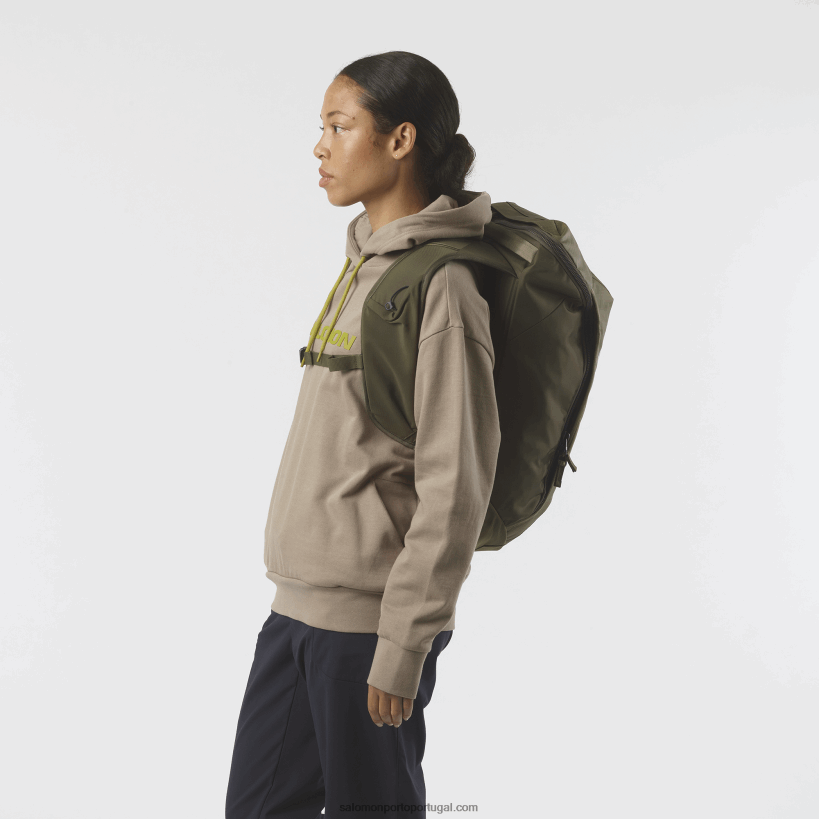 Salomon bolsa de viagem masculina - outlife pack 20 04D6V8404 martini olive/olive night