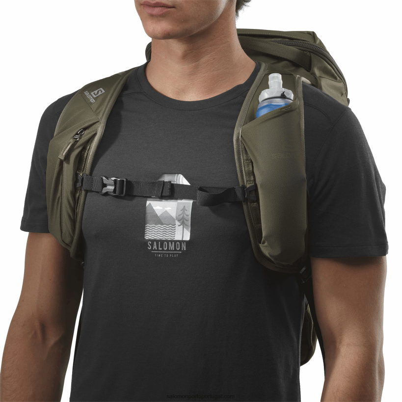 Salomon bolsa de viagem masculina - outlife pack 20 04D6V8404 martini olive/olive night