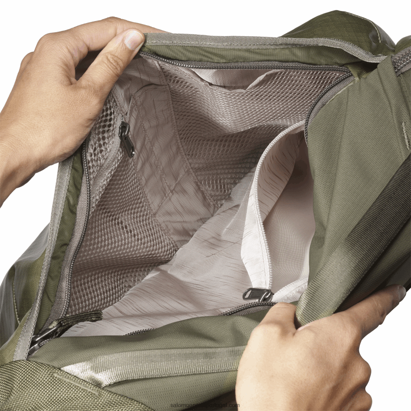 Salomon bolsa de viagem masculina - outlife pack 20 04D6V8404 martini olive/olive night