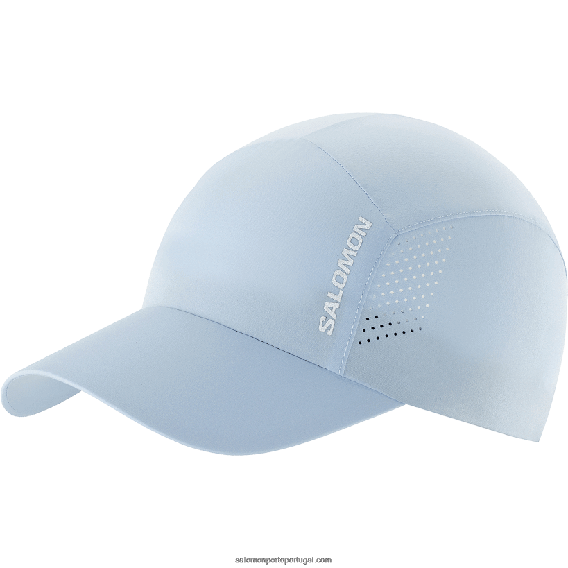 Salomon boné masculino - cruz 04D6V8423 cambraia azul