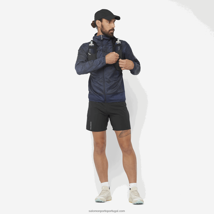 Salomon boné masculino - cruz 04D6V8424 preto profundo