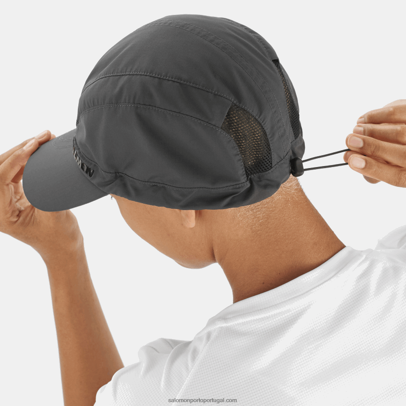 Salomon boné masculino - equipe 04D6V8417 preto profundo