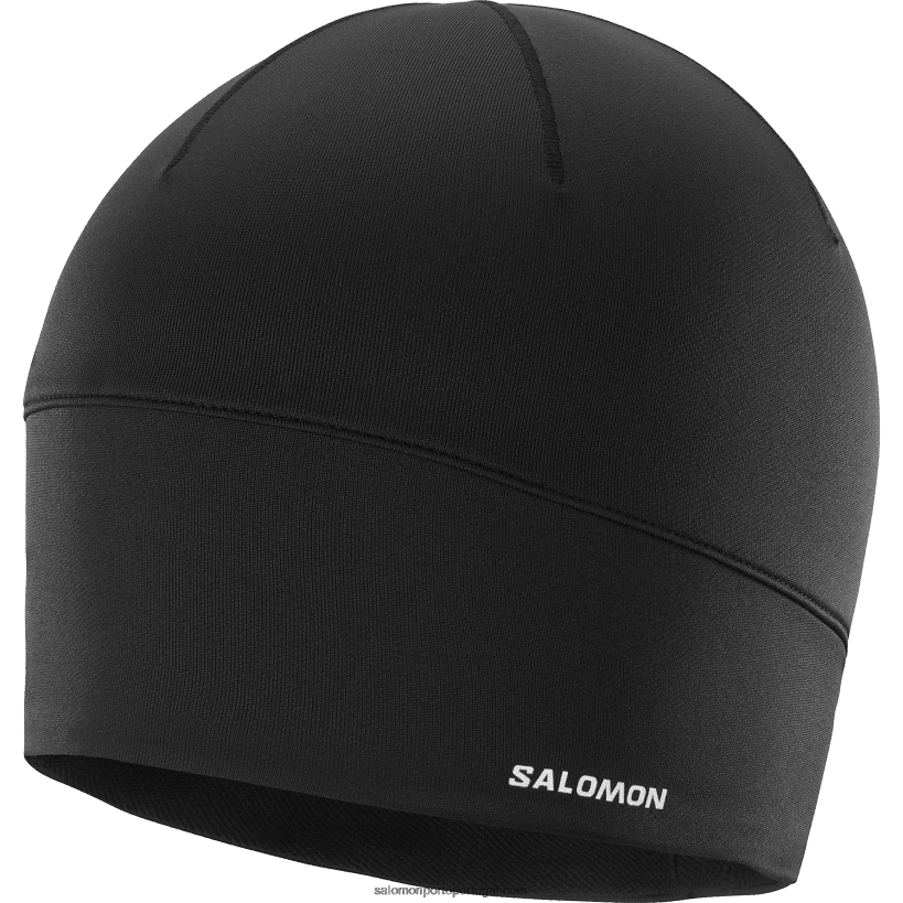 Salomon gorro masculino - ativo 04D6V8457 preto profundo/prata reflexivo