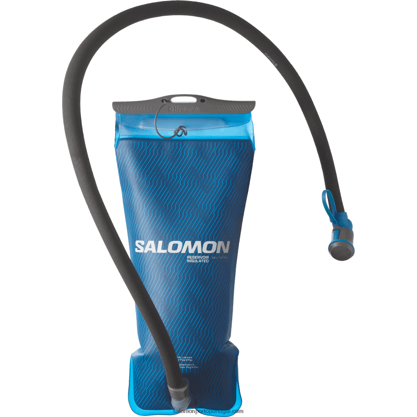 Salomon acessórios de hidratação masculinos - reservatório macio 1,6l isolado 04D6V8384 azul limpo