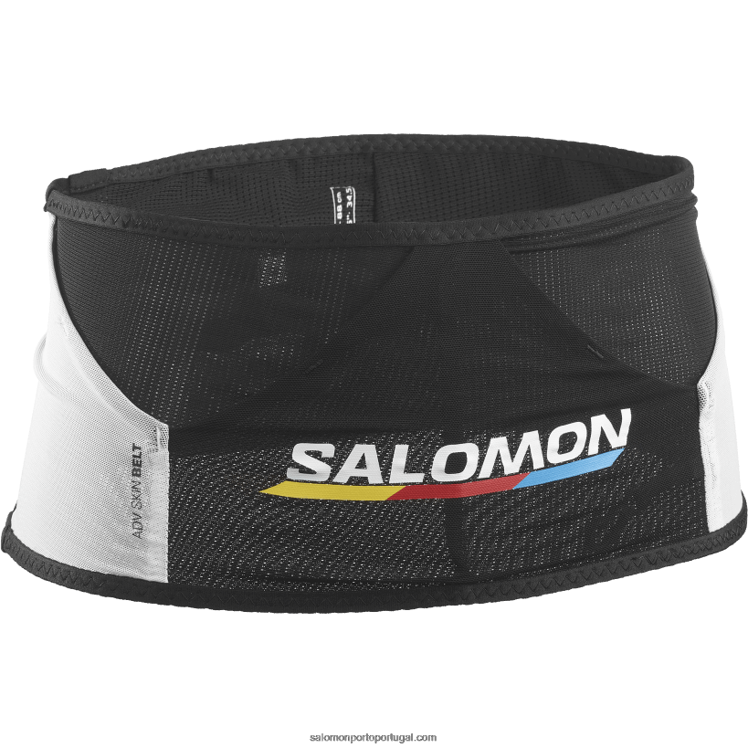 Salomon cinto masculino - adv skin race flag 04D6V8316 Preto branco