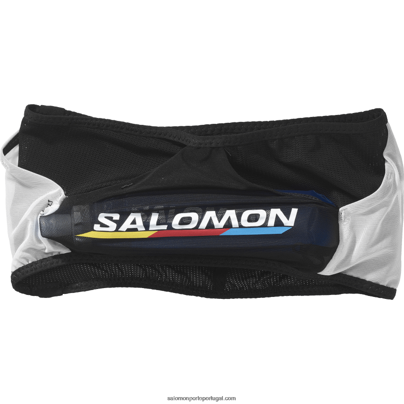Salomon cinto masculino - adv skin race flag 04D6V8316 Preto branco