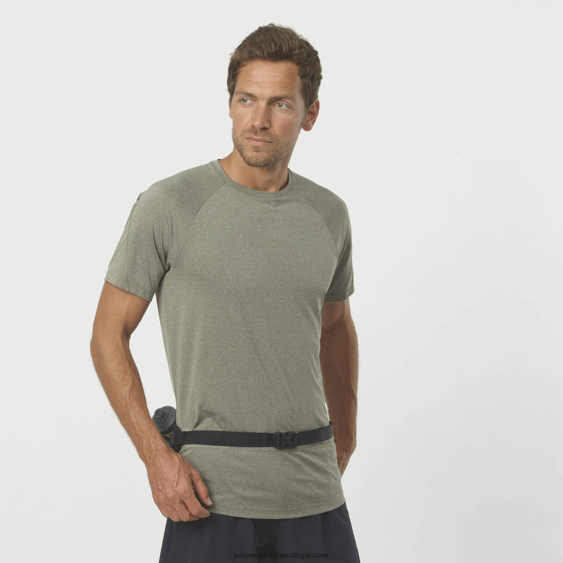 Salomon cinto masculino com garrafa 3d incluída - ativo 04D6V8344 preto