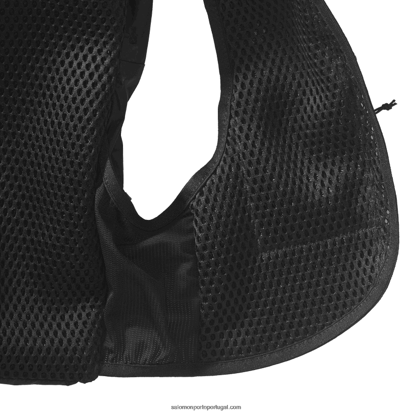 Salomon colete de corrida masculino com frascos inclusos - active skin 8 04D6V8325 preto