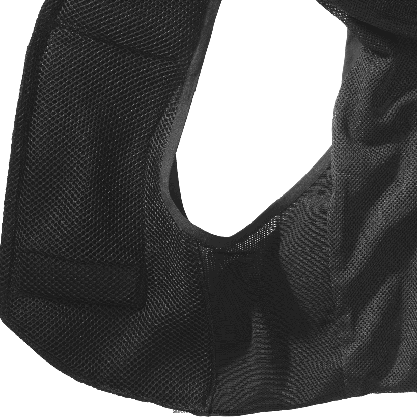 Salomon colete de corrida masculino com frascos inclusos - sense pro 5 04D6V8338 preto/ébano