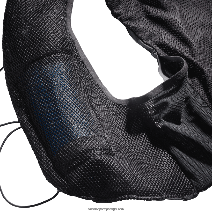 Salomon colete de corrida masculino com frascos inclusos - sense pro 5 04D6V8338 preto/ébano