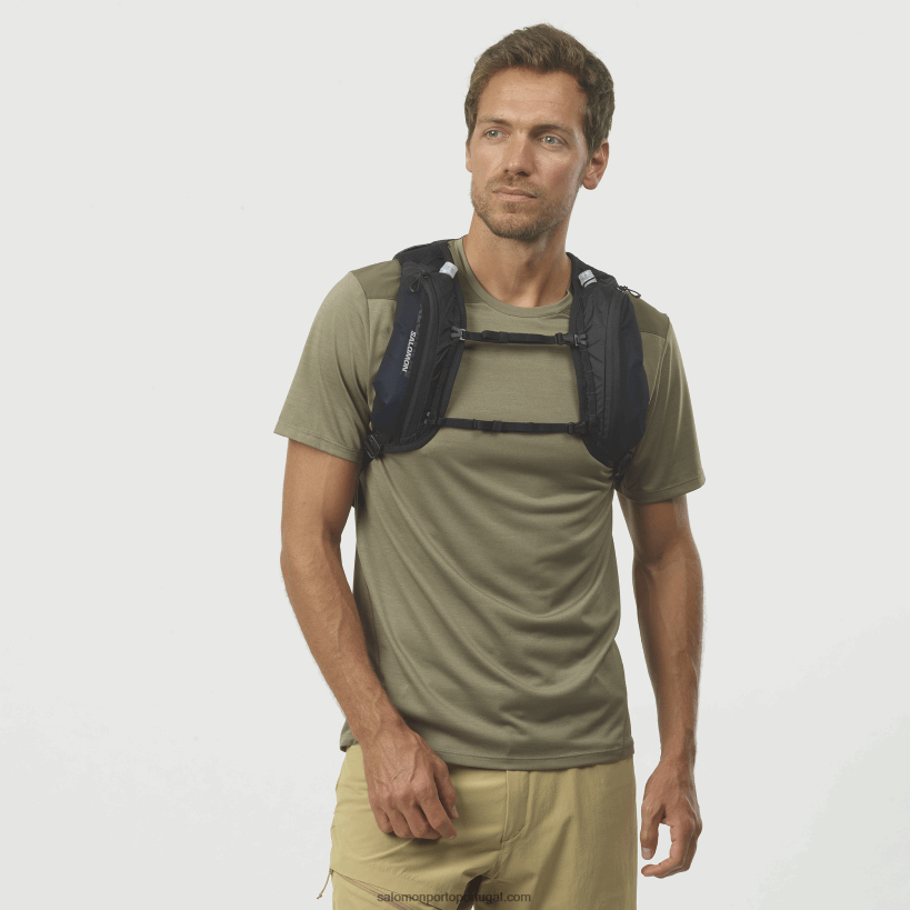 Salomon bolsa de caminhada masculina - xt 6 04D6V8380 preto