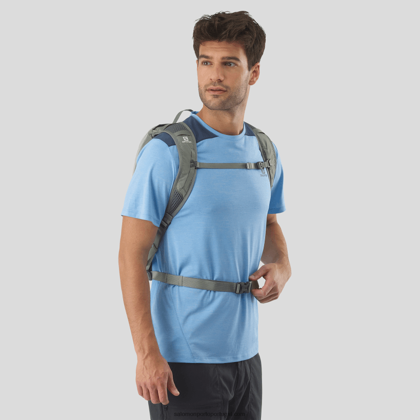 Salomon bolsa masculina para o dia a dia - trailblazer 10 04D6V8364 ferro forjado/sábio sedona