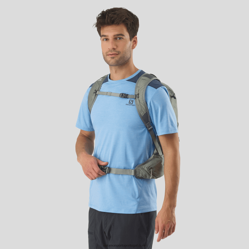 Salomon bolsa masculina para o dia a dia - trailblazer 20 04D6V8373 ferro forjado/sábio sedona