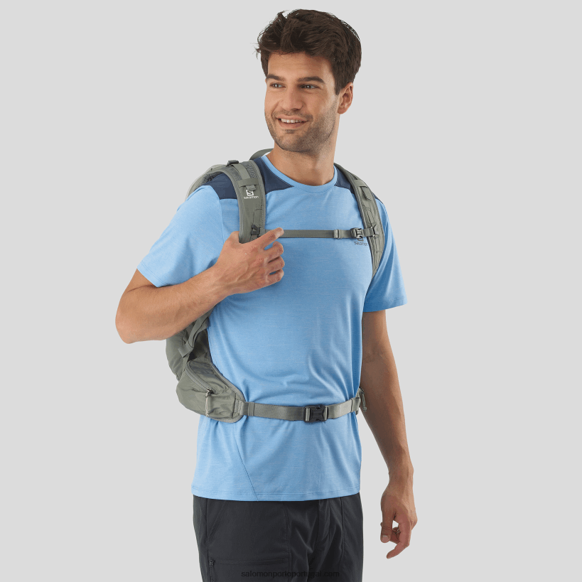 Salomon bolsa masculina para o dia a dia - trailblazer 30 04D6V8368 ferro forjado/sábio sedona