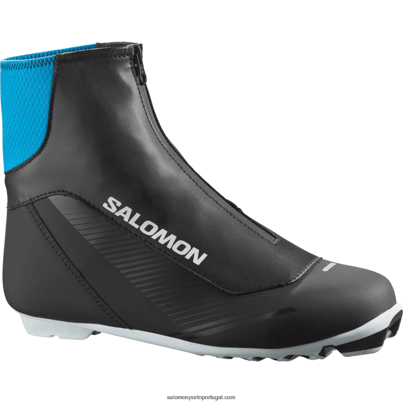 Salomon bota nórdica clássica masculina - rc7 04D6V81113 preto/azul processo