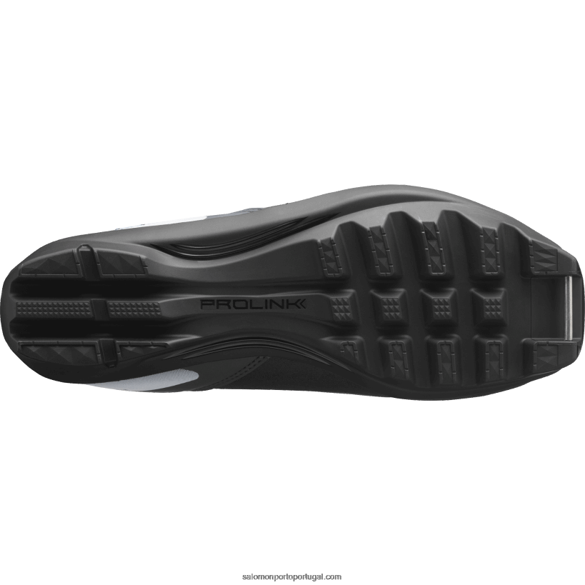 Salomon botas nórdicas clássicas masculinas - escape prolink 04D6V8696 preto/branco/azul