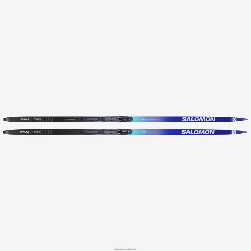 Salomon pacote de esqui nórdico clássico masculino - s/max eskin hard (e prolink shift-in) 04D6V8687 l47035000+