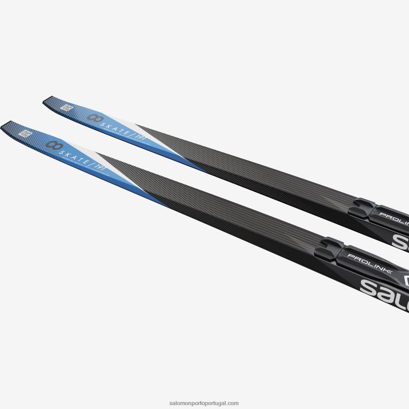 Salomon pacote de esqui nórdico para patinação masculina - rs8 (e prolink pro) 04D6V8684 l415423pm+