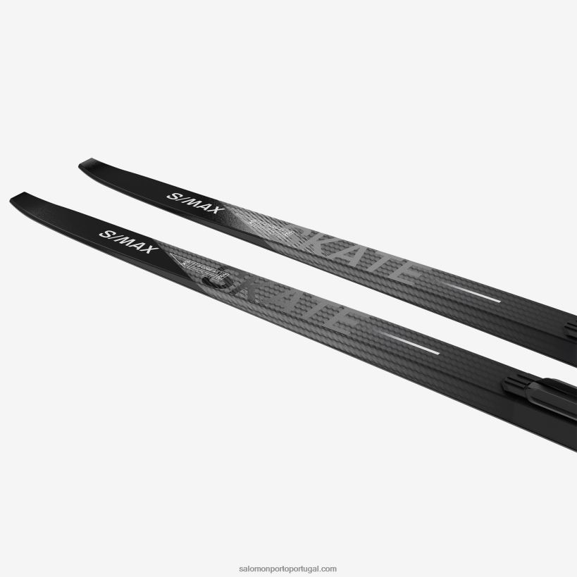Salomon pacote de esqui nórdico para patinação masculina - s/max skate x-stiff (e prolink shift-in) 04D6V8673 l47034000+