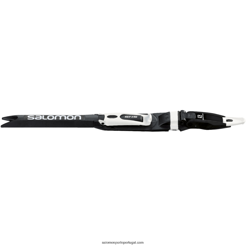 Salomon fixações nórdicas de patinação masculina - sns piloto carbono rs 04D6V8706 Preto branco
