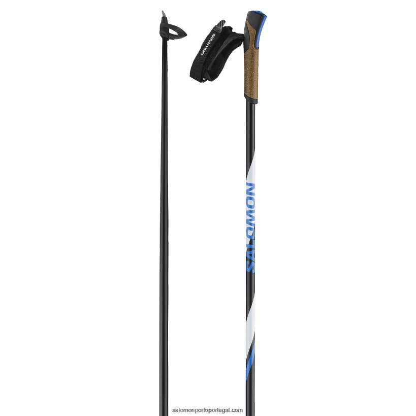 Salomon bastões nórdicos clássicos de patinação masculina - r 60 click 04D6V8720 l41154800