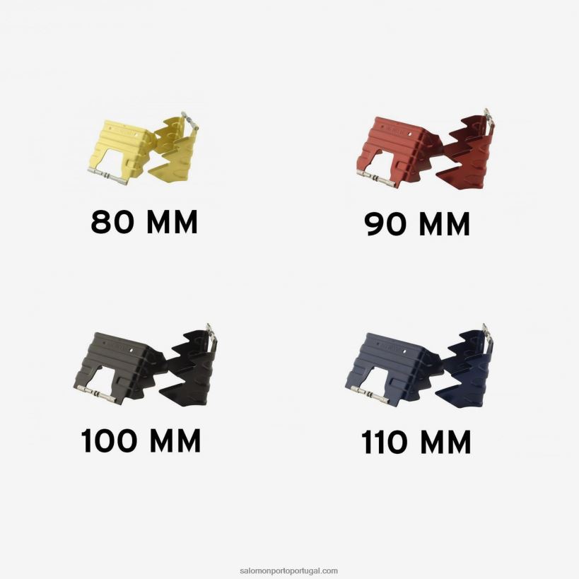 Salomon peças de reposição masculinas para amarrações - 1x2 crampon mtn/sertão 04D6V8490 l41129800+