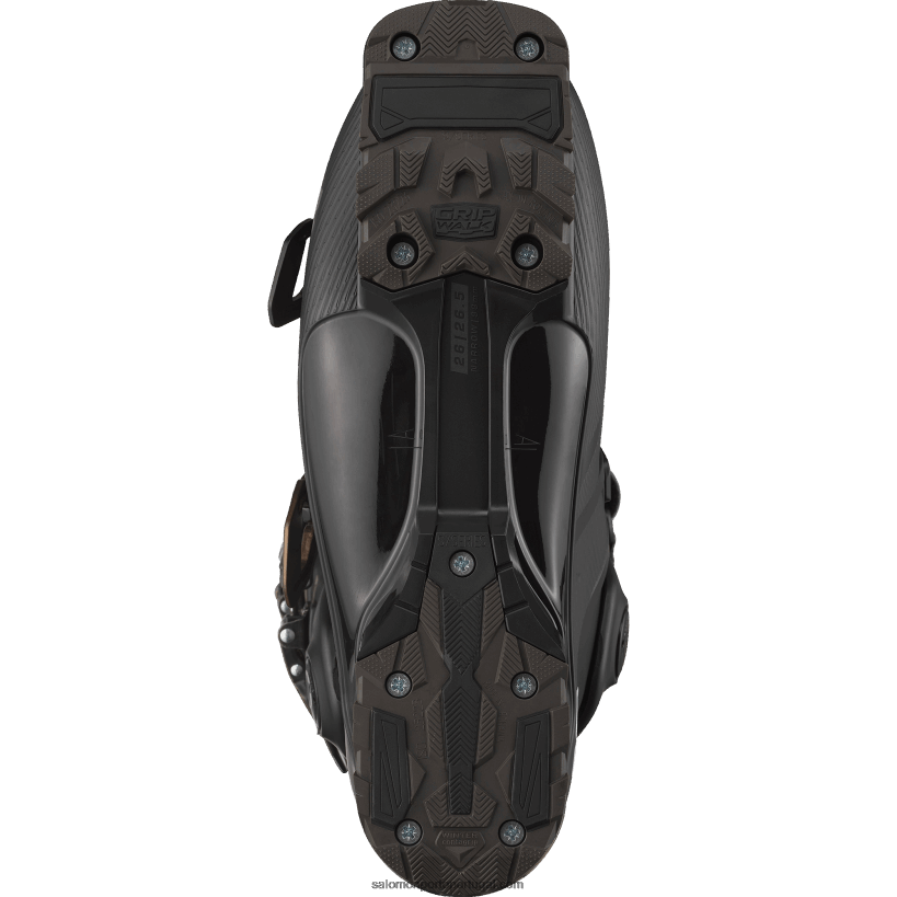 Salomon botas de pista para homem - s/pro alpha 110 04D6V81237 preto/titânio metálico