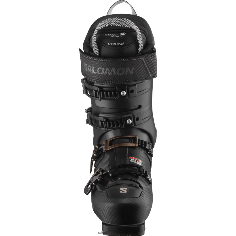 Salomon botas de pista para homem - s/pro alpha 110 04D6V81237 preto/titânio metálico