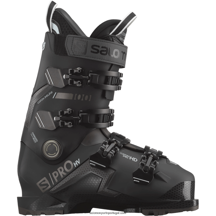 Salomon botas de pista para homem - s/pro hv 100 04D6V81229 preto/belluga/cinza