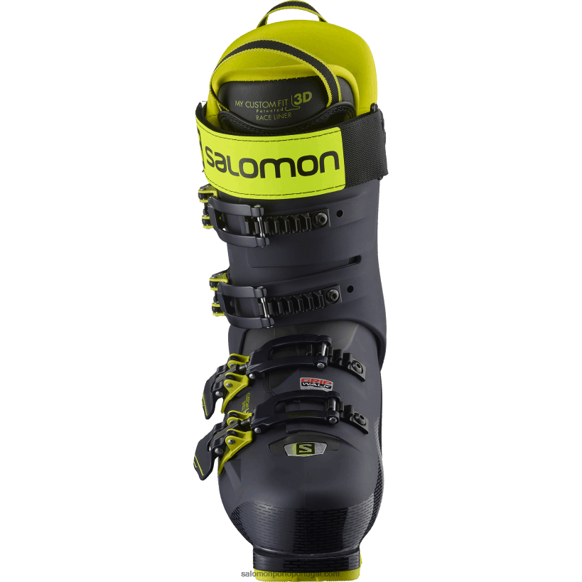 Salomon botas de pista para homem - s/pro hv 130 04D6V81227 céu noturno/verde ácido/preto