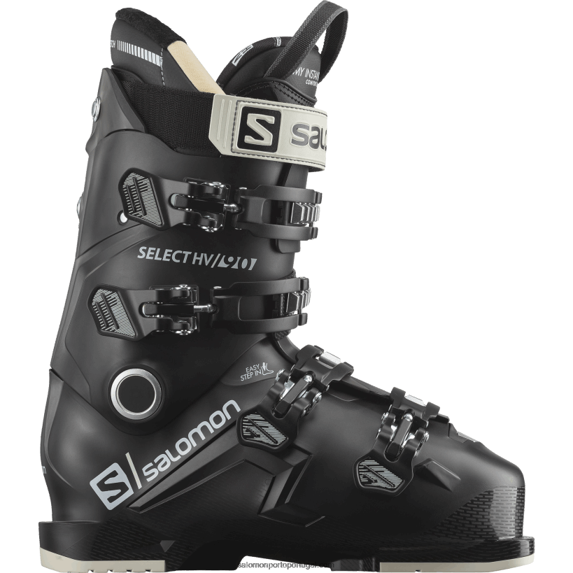 Salomon botas de pista para homem - select hv 90 04D6V81219 preto/belluga/dia chuvoso