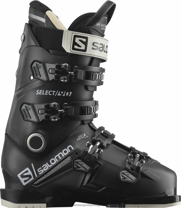 Salomon botas masculinas de pista - select 90 04D6V81236 preto/belluga/dia chuvoso