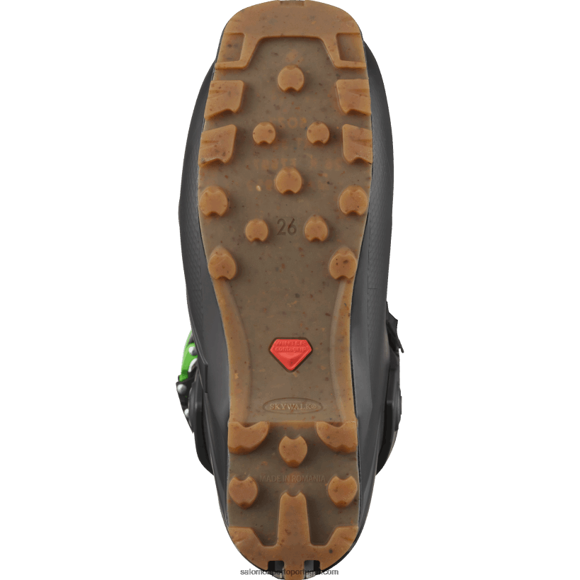 Salomon botas masculinas - mtn Summit pure 04D6V81233 preto/verde neon pastel 1/dia chuvoso