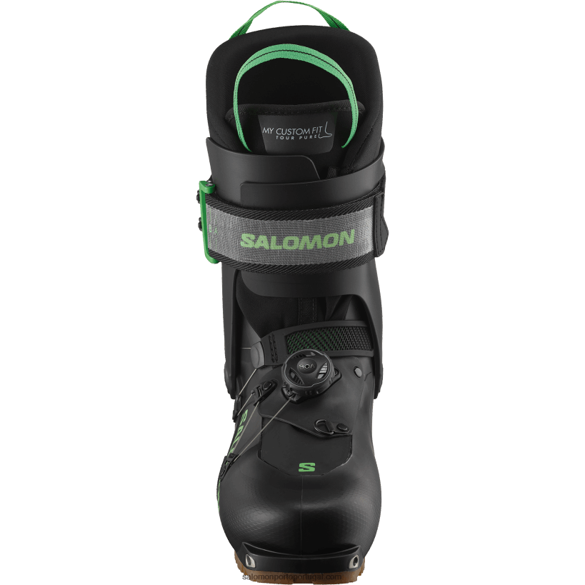 Salomon botas masculinas - mtn Summit pure 04D6V81233 preto/verde neon pastel 1/dia chuvoso