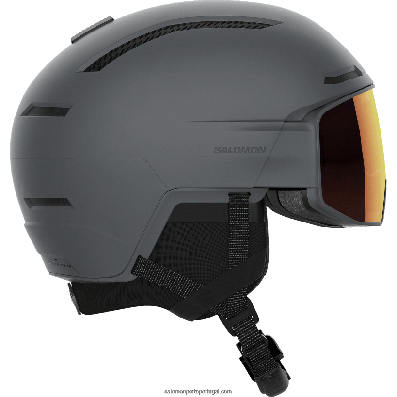 Salomon capacete masculino - driver prime sigma photo mips 04D6V81273 cinza
