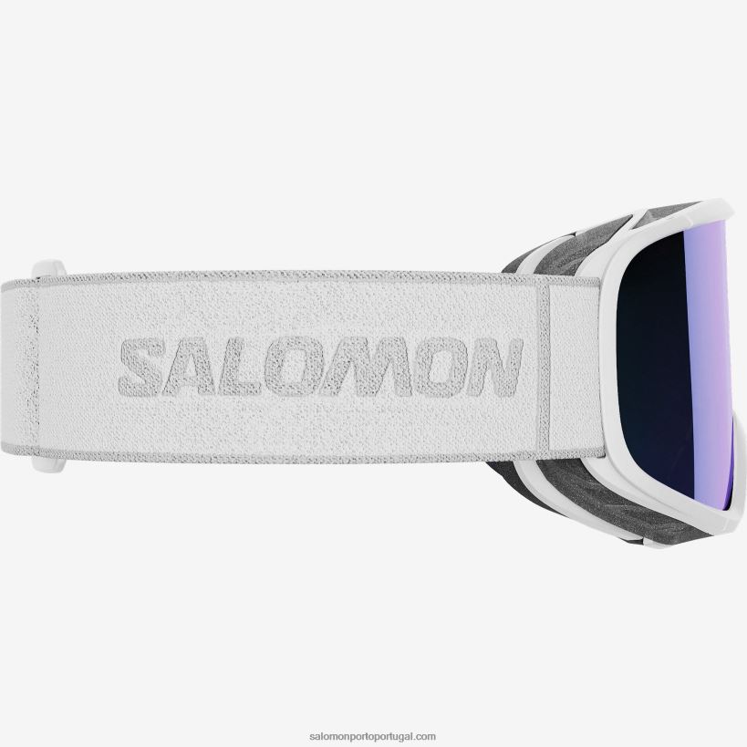 Salomon óculos masculinos - aksium 2.0 04D6V8486 branco