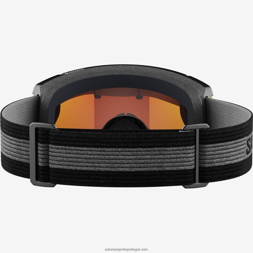 Salomon óculos masculinos - s/view 04D6V8477 preto