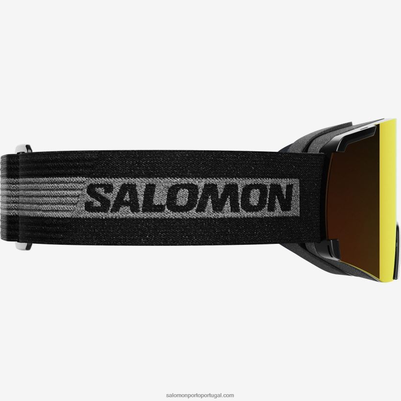Salomon óculos masculinos - s/view 04D6V8477 preto