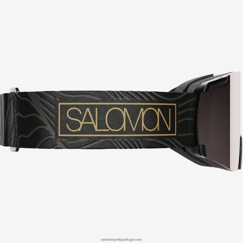 Salomon óculos masculinos - s/view 04D6V8480 preto
