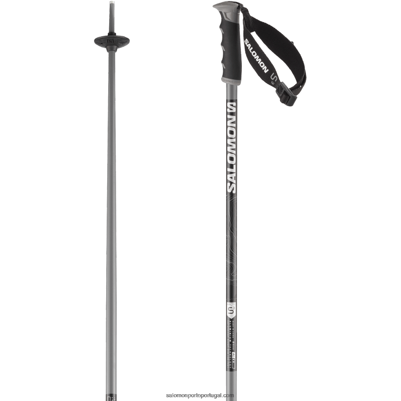 Salomon bastões alpinos masculinos - ártico s3 04D6V81243 preto