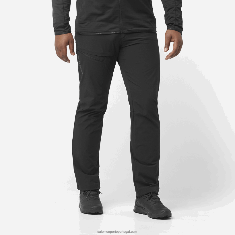 Salomon calça masculina - wayfarer 04D6V81201 preto profundo